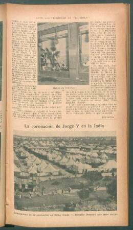La coronación de Jorge V en la India - [Fotografía]