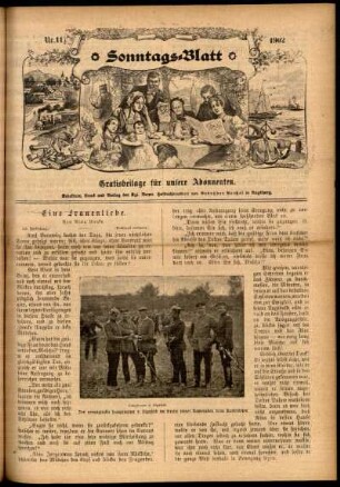 Ausgabe vom Sonntag, den 16. März 1902.