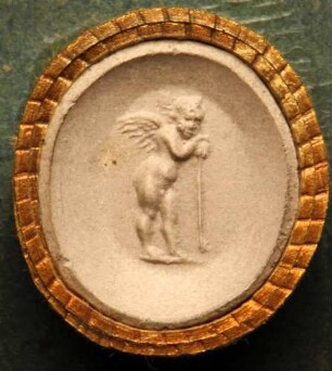 Lyseros, der dritte Cupido, mit umgekehrter Fackel (Daktyliothek, Supplement)