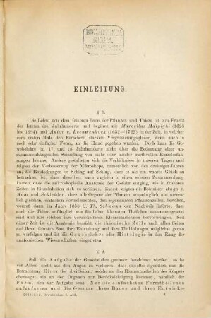 Handbuch der Gewebelehre des Menschen, 1