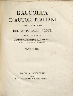 Opuscoli idraulici