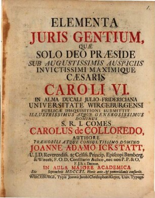Elementa Juris Gentium