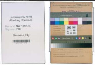 Entnazifizierung Elly Naumann , geb. 06.09.1895 ()