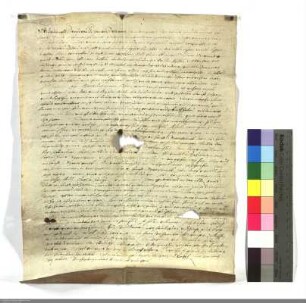 Verpfändung einer jährlichen Rente an den Deutschen Orden durch Johann Stumpf