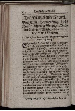 Das Dreyzehende Capitel - Das Fünffzehende Capitel.