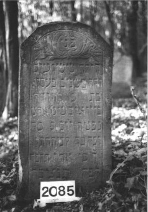 Grabstein 2085