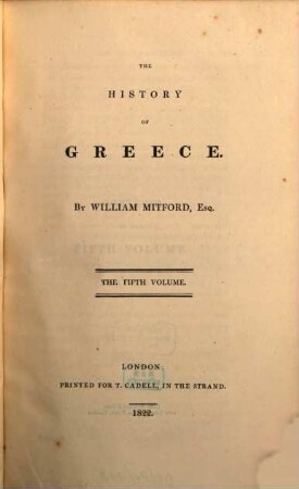 The history of Greece, 5