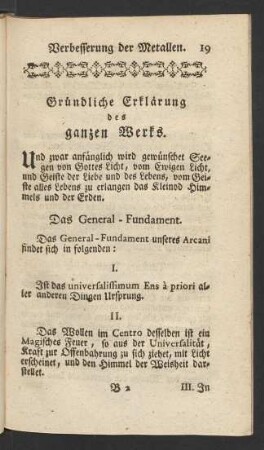 Gründliche Erklärung des ganzen Werks