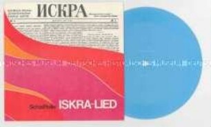 Schallfolie mit dem "Iskra-Lied"