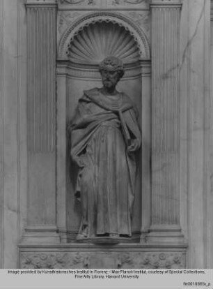 Piccolomini-Altar : Außenfassade des Piccolomini-Altars : Heiliger Paulus