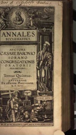 Annales Ecclesiastici, Tomus Quintus
