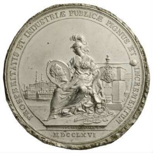 Medaille, 1766