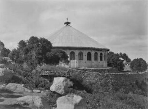 Klosterkirche : Kirchengebäude des Klosters Debre Bizen
