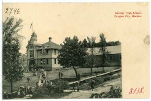 Oregon City. Barclay High School, Oregon City, Oregon