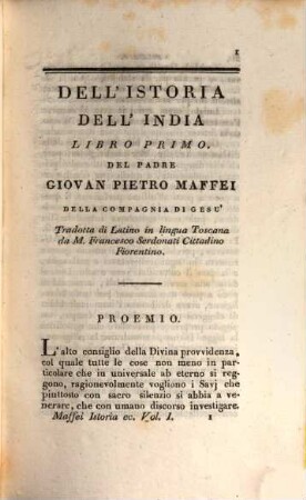Le istorie dell' Indie orientali del P. Gio. Pietro Maffei, 1