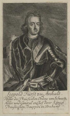 Bildnis des Leopold I., Fürst von Anhalt-Dessau