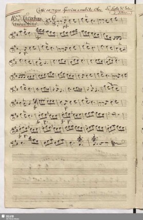 1153. Cavatina: Cattivo segno Sposine amabile / Salieri, A.