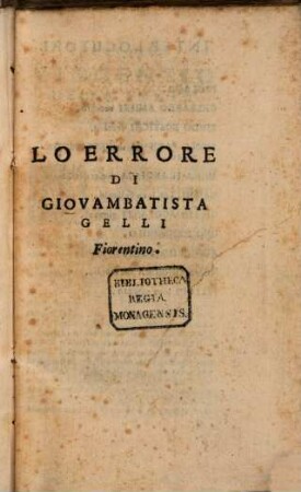 Lo Errore