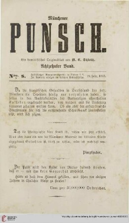 Nro. 8. (19. Febr. 1865)