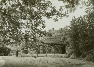 Meißen-Siebeneichen. Schloss Siebeneichen. Forsthaus