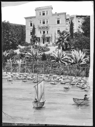 Abbazia, Südstrand. Villa "Speranza"