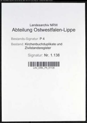 Kirchenbuchduplikat der katholischen Gemeinde Netphen (GHT 1856-1864). (Gemeinde: Netphen, katholische Gemeinde)