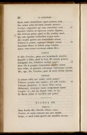 Ecloga VIII.