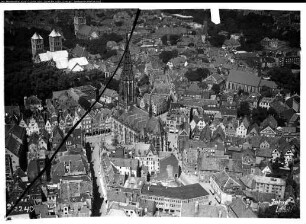 Münster, Innenstadt, u.a. Lambertikirche, Dom, Liebfrauen-Überwasserkirche
