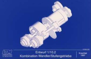 Entwurf 1/10.2 Kombination Wandler/Stufengetriebe