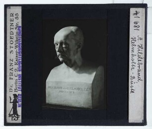 Hildebrand (Adolf), Porträtbüste Helmholtz (BBAW)
