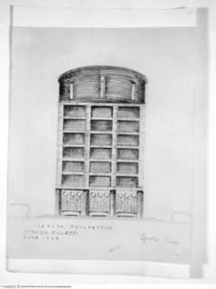 Stegreifprobe - Wasserturm, perspektivische Ansicht