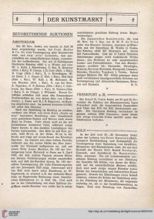 Bevorstehende Auktionen