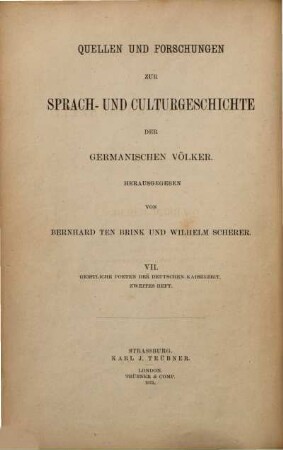 Geistliche Poeten der deutschen Kaiserzeit : Studien. 2, Drei Sammlungen geistlicher Gedichte