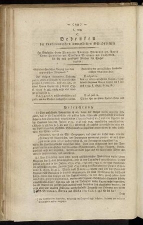 C. Bedenken der kaufmännischen anmaßlichen Schiedsrichter