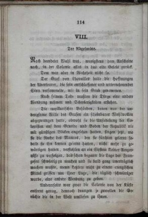 VIII. Der Abgesandte