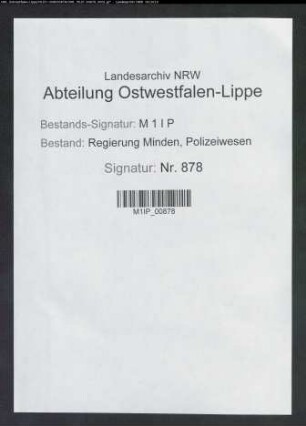 Wiederaufbau des abgebrannten Paderborner Stadtteils Ueckern, Band 1