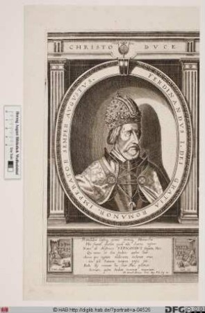 Bildnis Ferdinand I., römisch-deutscher Kaiser (reg. 1556-64)