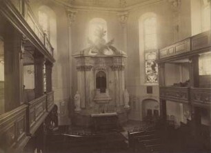 Inneres der Loschwitzer Kirche