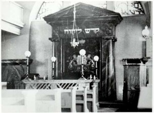 Bretten, KA; Synagoge, Innenansicht