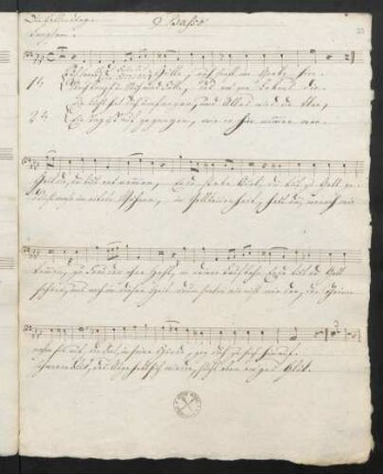 Basso, Die Vollendung