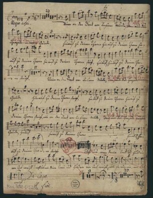 Stimmen [Autograph und Abschrift] - Mus. 3602-E-523a