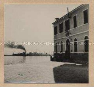 Venedig, Kriegshafen in Chioggia, ausfahrendes italienisches Torpedoboot