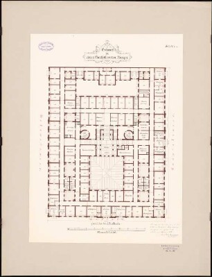Gasthaus 1. Ranges: Grundriss 3. OG 1:200