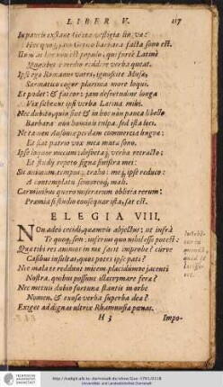 Elegia IX.