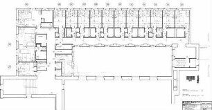 Stuttgart Hbf: Empfangsgebäude IC-Hotel Westflügel 3.Obergeschoß Bauteil 2c