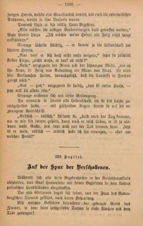 329. Kapitel. Auf der Spur der Verschollenen