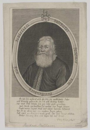 Bildnis des Balthasar Steidner von Greiffenberg