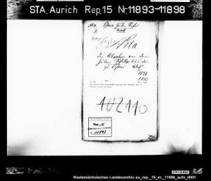 Die christliche Kirchenbeitragslast des Gebäudes der jüdischen Schule in Esens