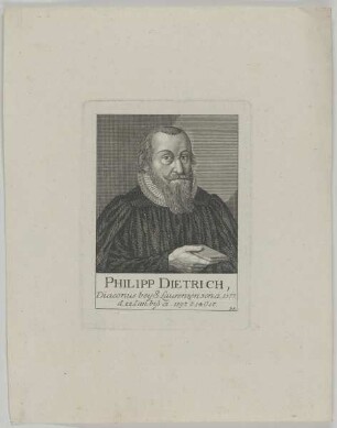 Bildnis des Philipp Dietrich