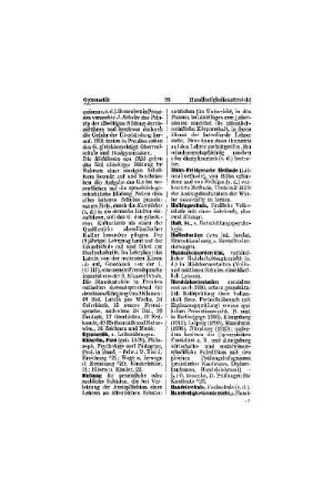 Gymnastik, s. Leibesübungen.